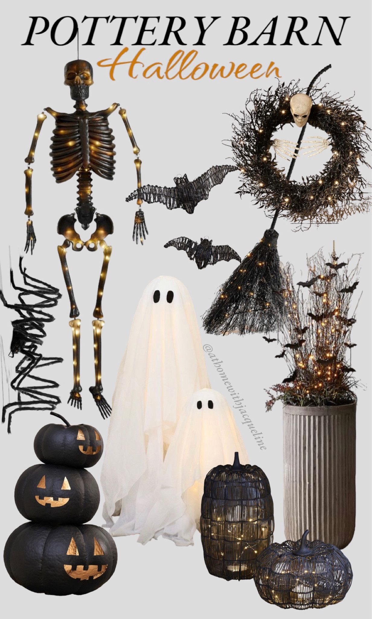 Pottery barn Halloween decor finds. Outdoor decor. Indoor Spooky decor. 

#Halloween #PotteryBarn

#LTKSeasonal #LTKFind #LTKhome