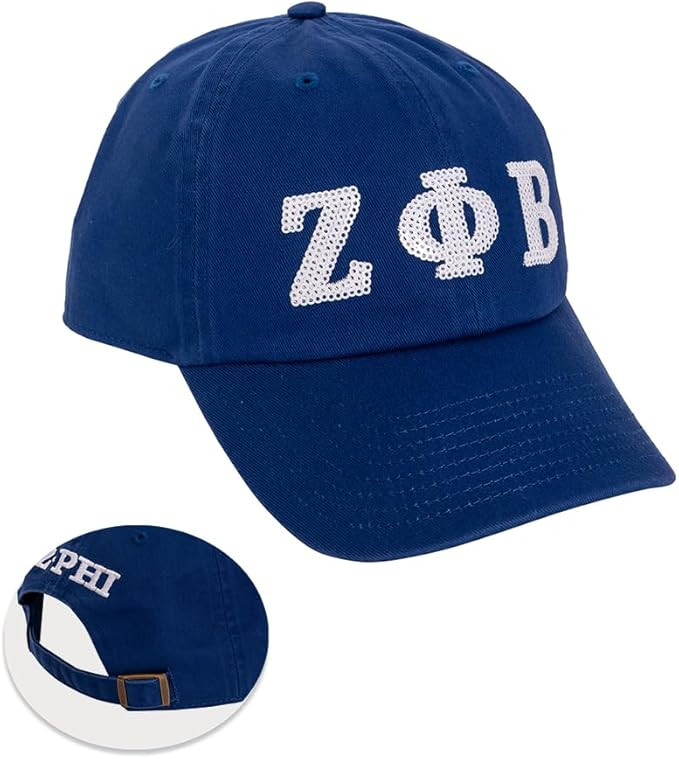Desert Cactus Zeta Phi Beta Baseball Hat Brimmed Embroidered Cap Adjustable Cloth Strap Adult (St... | Amazon (US)