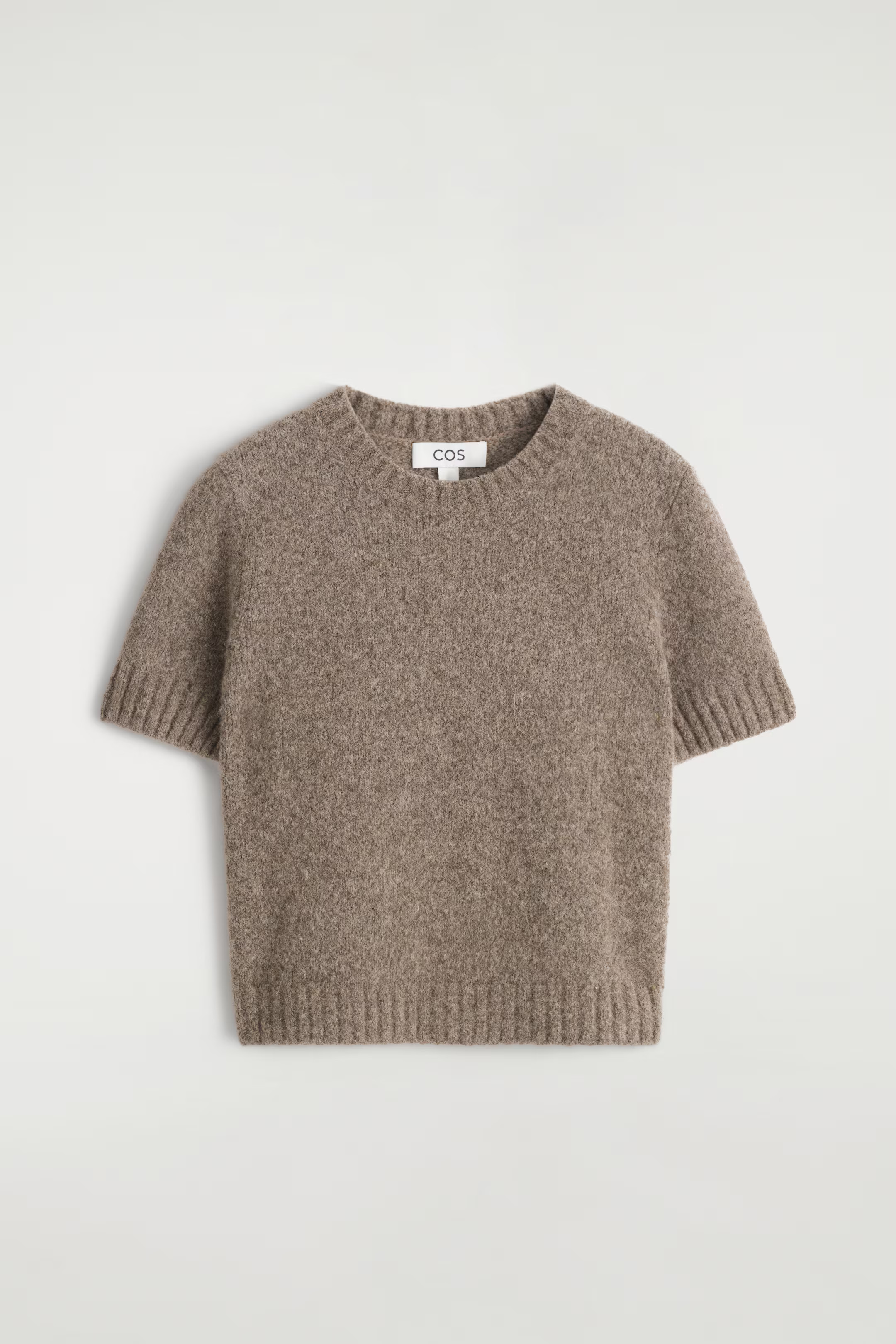 KNITTED ALPACA-BLEND T-SHIRT | H&M (UK, MY, IN, SG, PH, TW, HK)