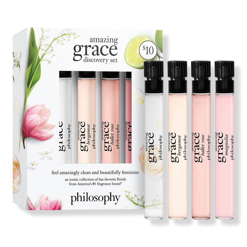 Philosophy Amazing Grace Floral Fragrance Discovery Set | Ulta Beauty | Ulta