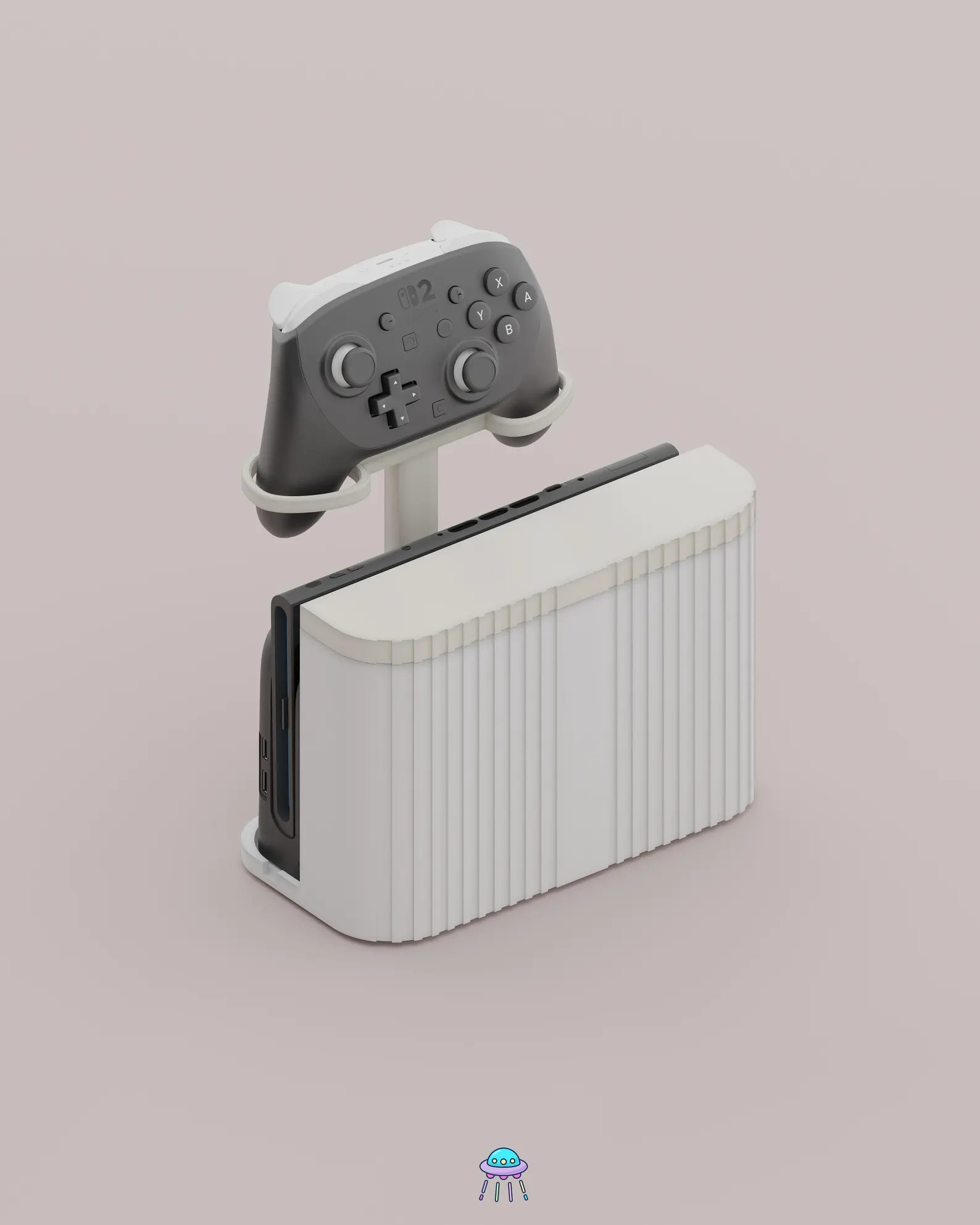 Docki | Nintendo Switch 2 Dock Cover With Built-in Storage | With Removable Nintendo Switch 2 Pro... | Etsy (US)