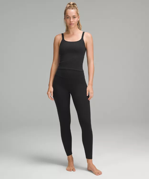 Ebb to Street Scoop-Neck Cropped Tank Top   Light Support, B/C Cup | lululemon (AU)