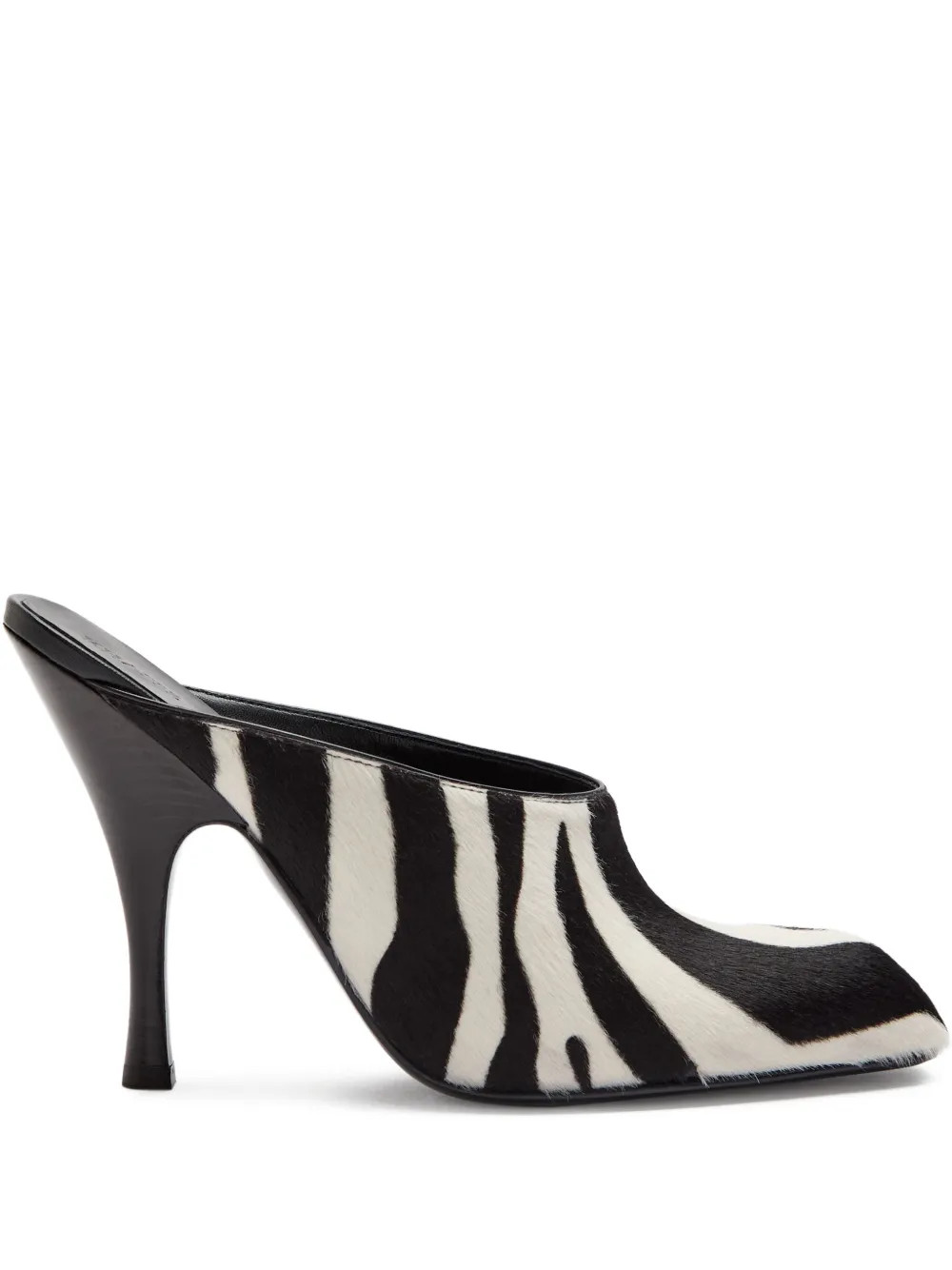 Muiltjes met zebraprint en ronde neus | Farfetch Global
