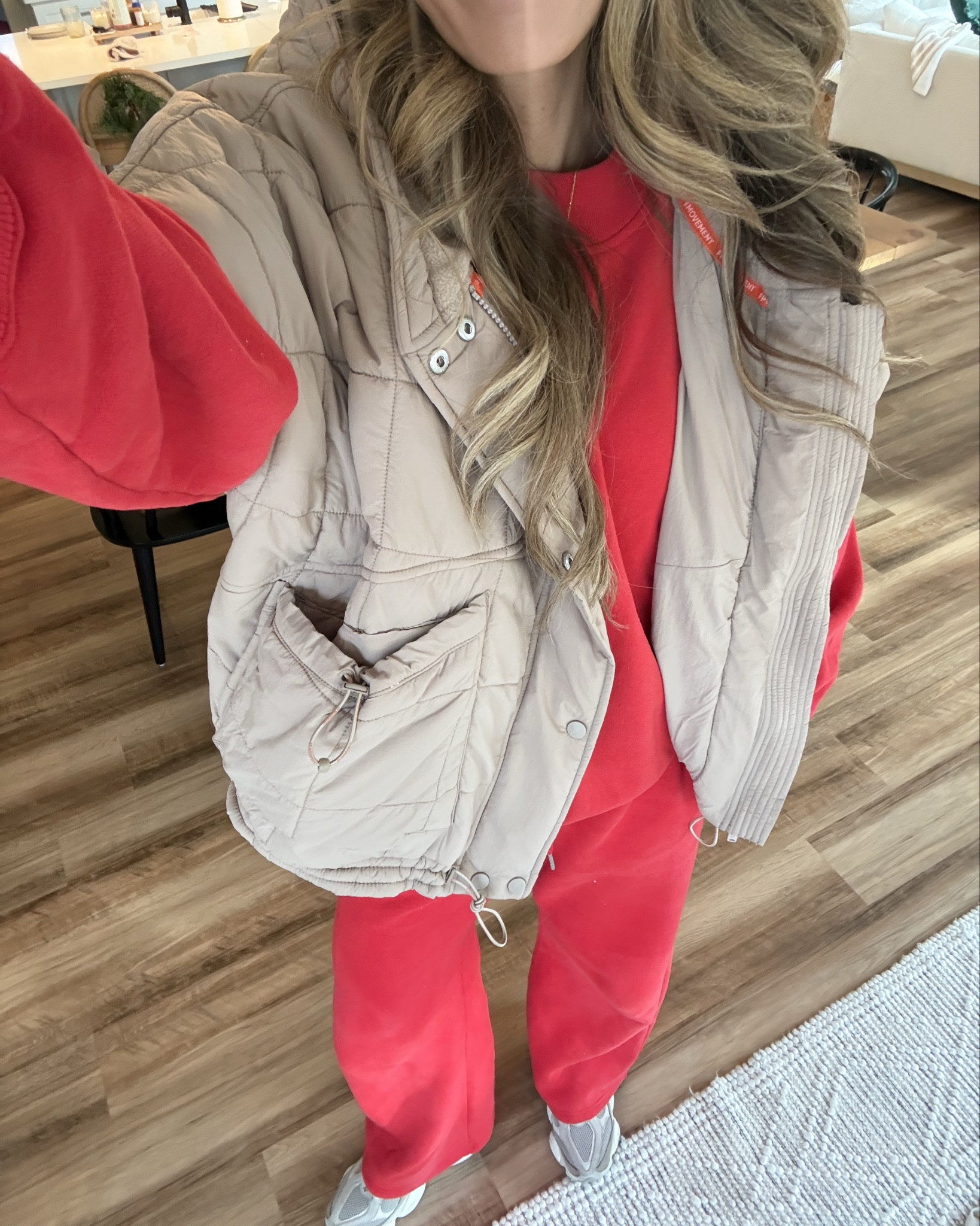 One of my favorite lounge sets! Tall girl friendly and bump friendly! 
Everything runs tts but wearing medium tall in pants and large in sweatshirt for bump! 
Size small in vest. Runs oversized 


Lounge set, abercrombie, tall sizes, long inseam, Fp movement, free people

#LTKootd #LTKTall #LTKBump