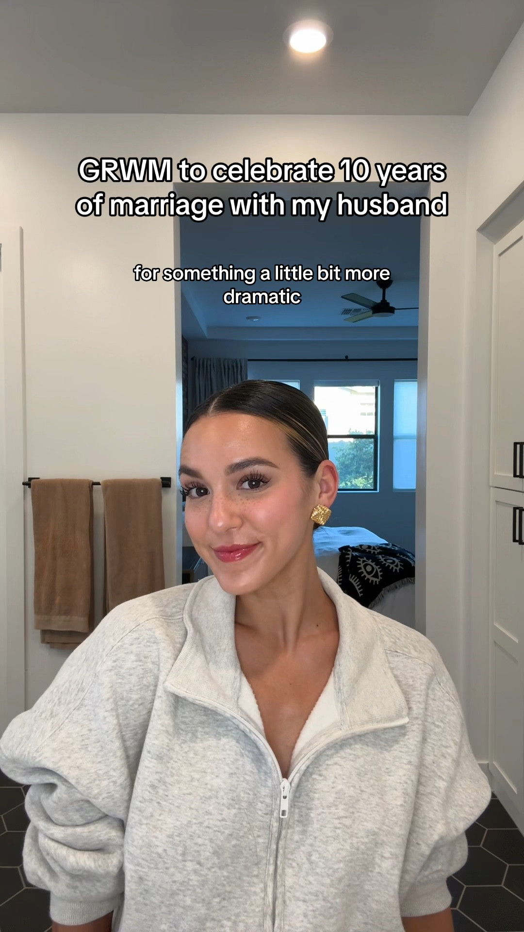 part 2 | a minimal makeup look & slicked back hair to celebrate a very special day 💕

#LTKbeauty #LTKstyletip #LTKVideo
