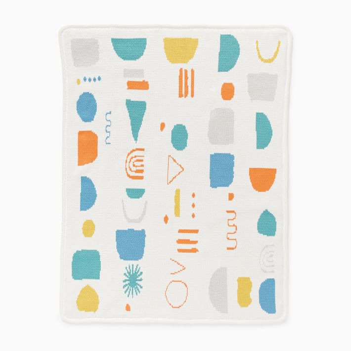 Modern Mix Stroller Blanket | West Elm (US)