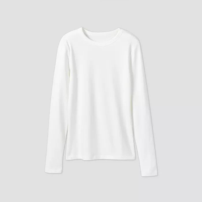 Women's Long Sleeve Fitted T-Shirt - A New Day™ | Target