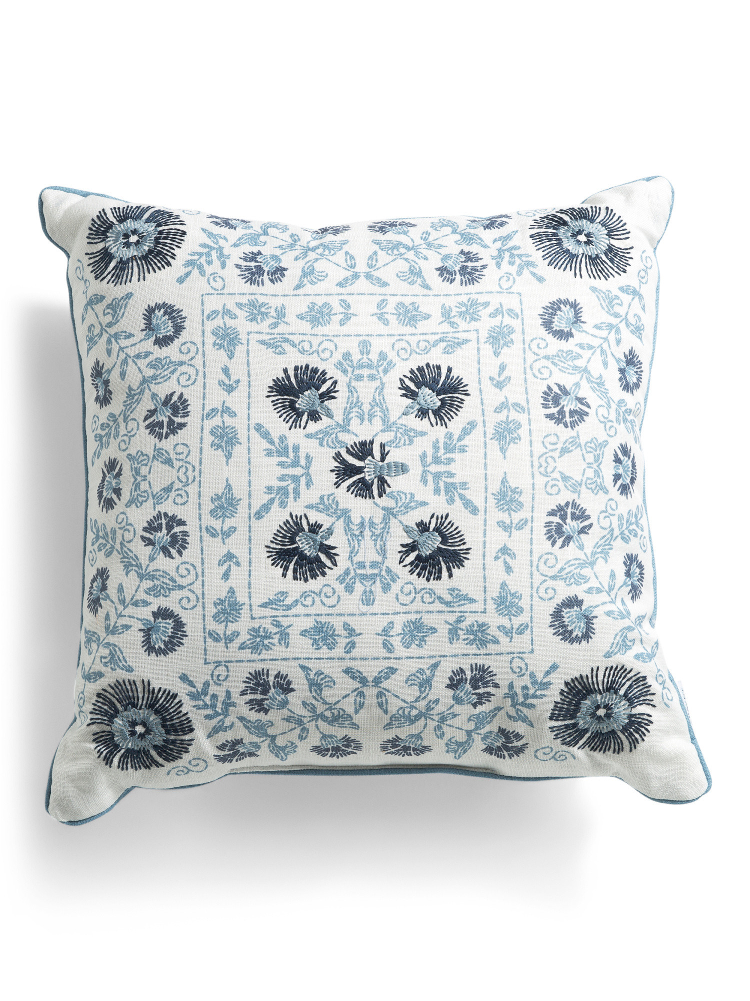 22x22 Aylin Souzani Border Outdoor Pillow | TJ Maxx