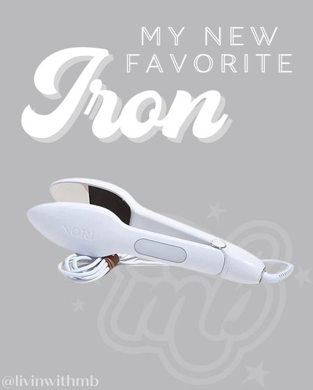 My new favorite iron!

25% off coupon now!!

This thing is SO GOOD. It irons the front & back of your clothes at the same time, and also has a steam option!

#LTKhome #LTKworkwear #LTKstyletip