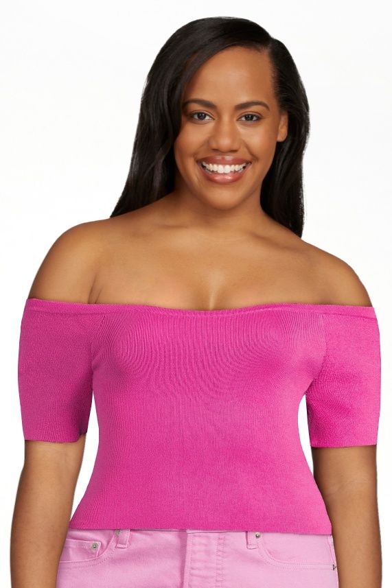 Free Assembly Women's Off Shoulder Sweater Top, Sizes XS-XXXL | Walmart (US)