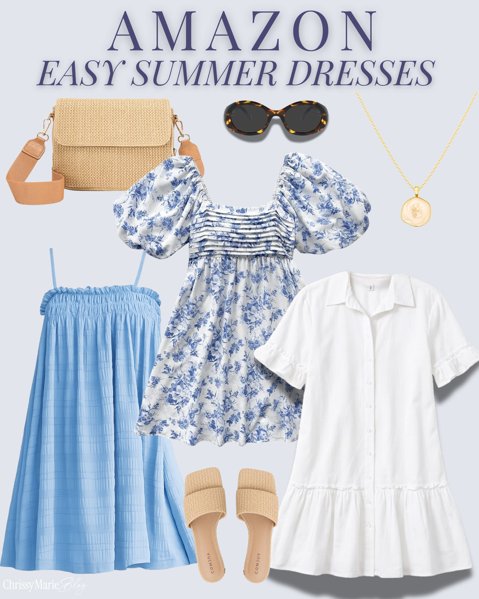 Easy summer dresses that make getting dressed feel like less of a commitment. Throw one on, add sandals, and suddenly you look like you planned your whole day. 

 #LTKgrwm #LTKootd #LTKSeasonal