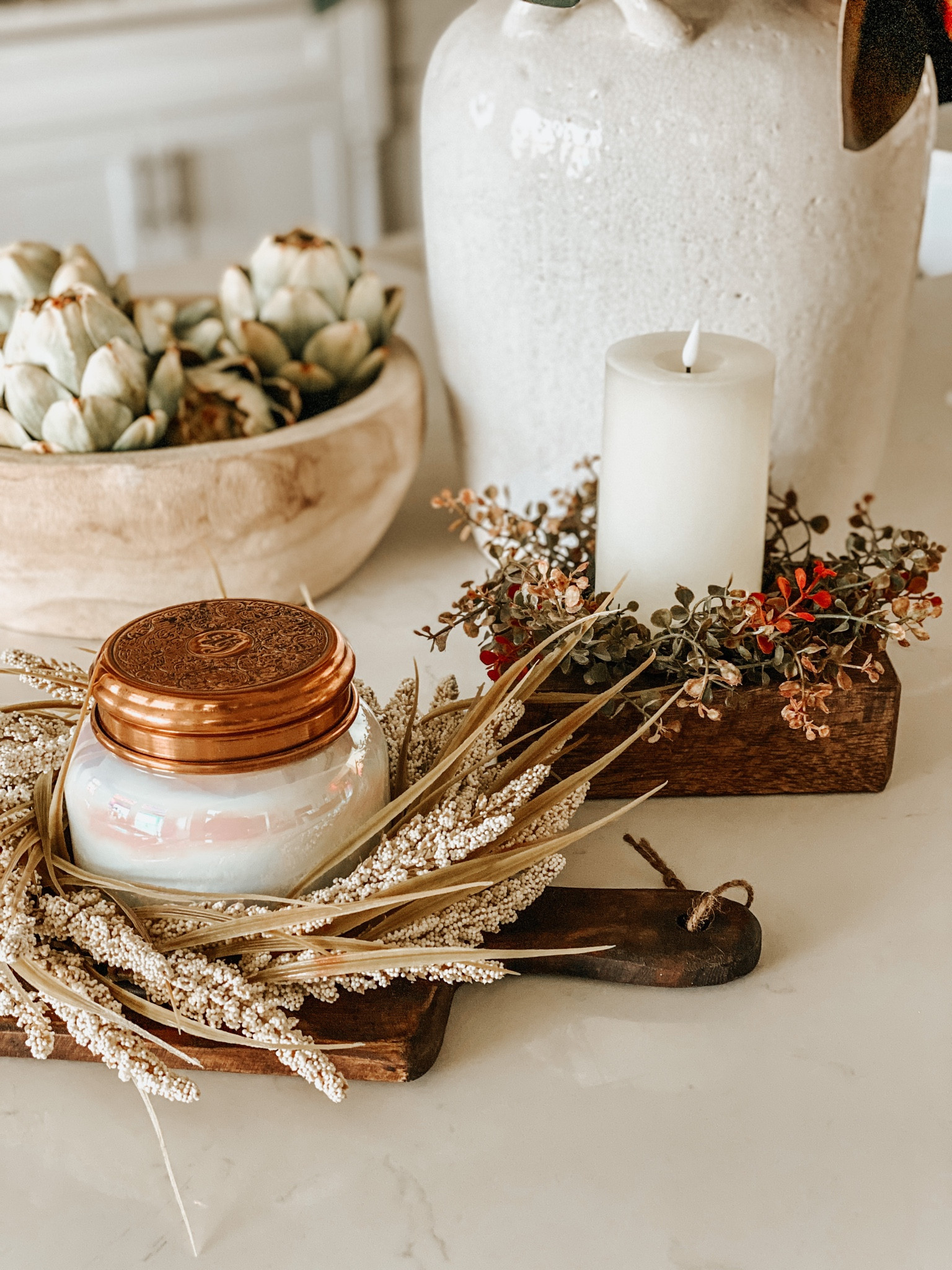 Fall candles 

#fallcandles
#falldecor
#candlerings
#candledisplays

#LTKhome #LTKSeasonal