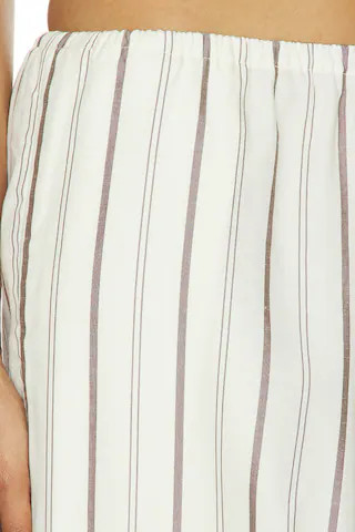 x REVOLVE Amelia Pant in Brown Stripe | Revolve Clothing (Global)