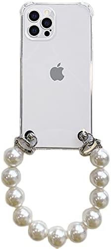iFiLOVE for iPhone 13 Cute Case, Girls Kids Women Luxury Pearl Bracelet Wristband Strap Keychain ... | Amazon (US)