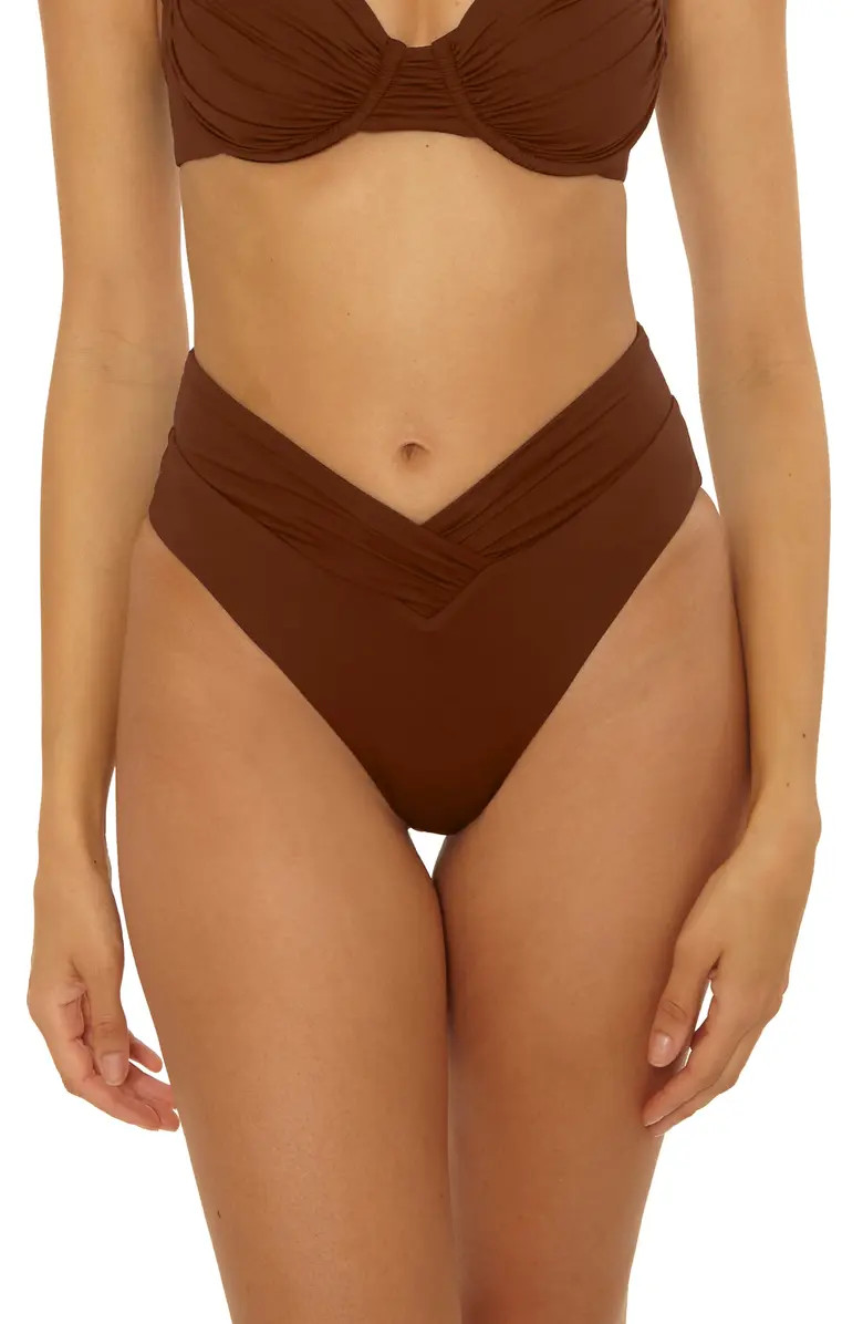 Color Code High Waist Bikini Bottoms | Nordstrom