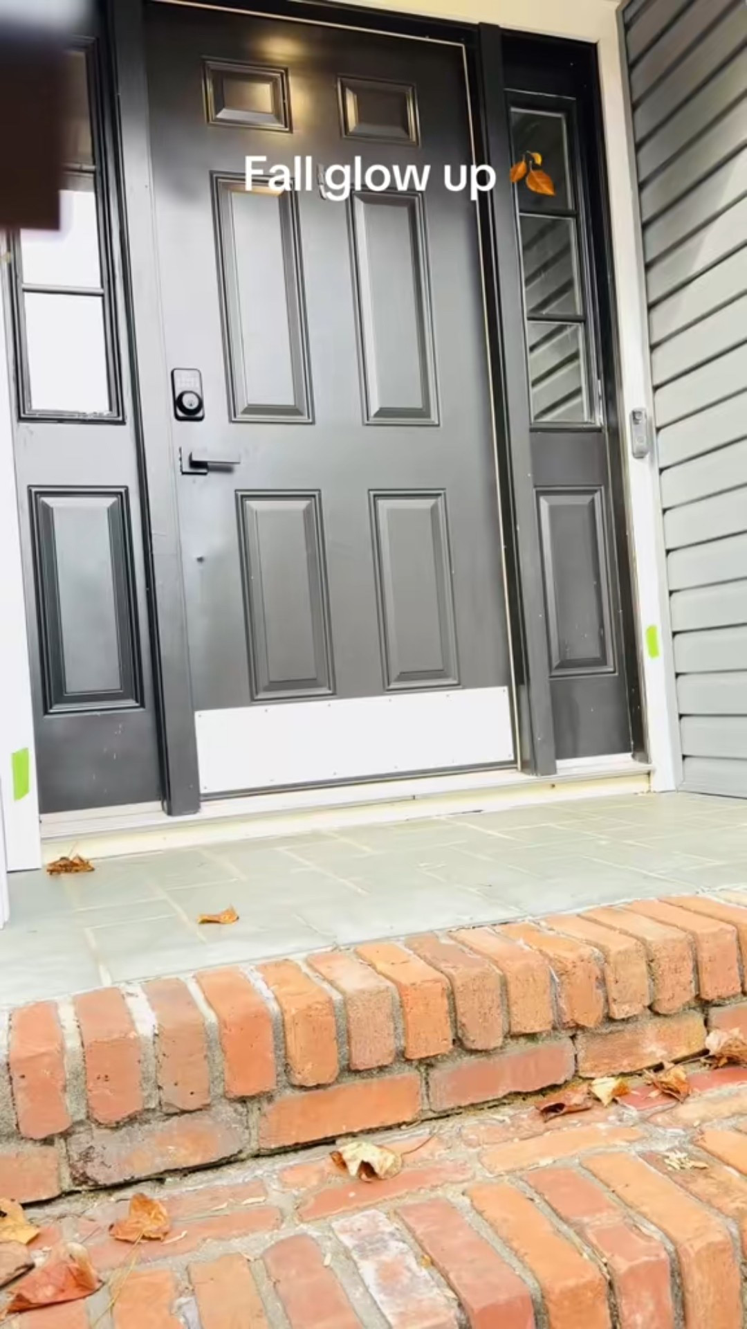 Fall front porch glow up! Having a small porch doesn’t leave much room to decorate so I tried to keep it simple with layers and color! I got my first Ruggable doormat and I’m in love! 

#LTKSeasonal #LTKHome #LTKFamily