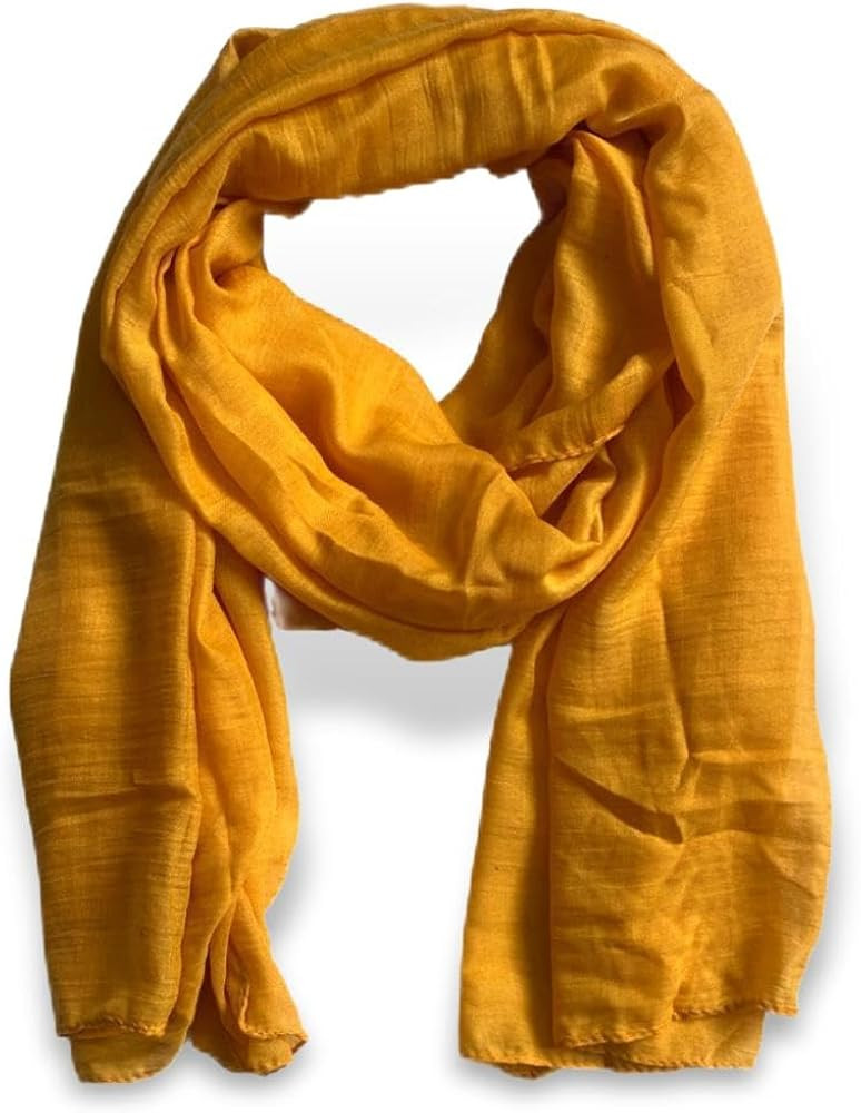 Cotton Linen Blend Fashion Scarf, travel scarf\uff0cSoft Breathable Fabric, Multiple Colors | Amazon (US)