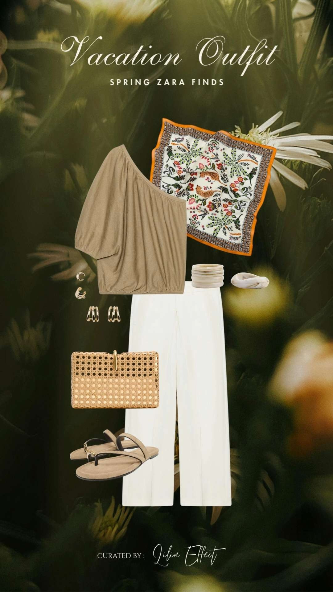 Vacation outfit — spring Zara finds 🌴 Effortless, breezy pieces and light fabrics perfect for sunny days, slow mornings, and easy getaways. ✨
 

 #LTKgrwm #LTKootd