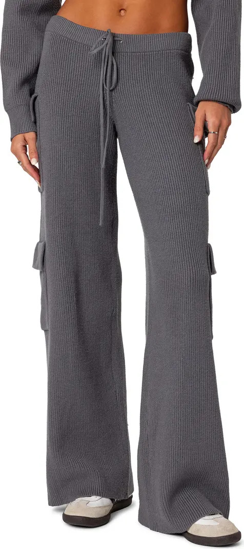 EDIKTED Wynter Drawstring Cargo Sweater Pants | Nordstrom | Nordstrom