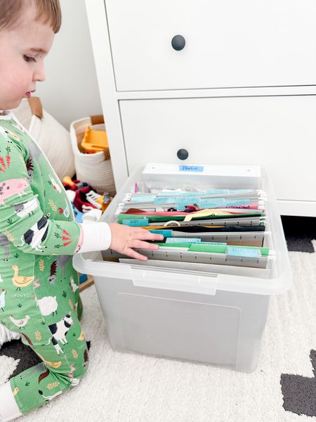 Kids’ Art Organization // Home Organization // Kids artwork // Filing System // Milestone Box

#LTKkids #LTKbaby #LTKhome