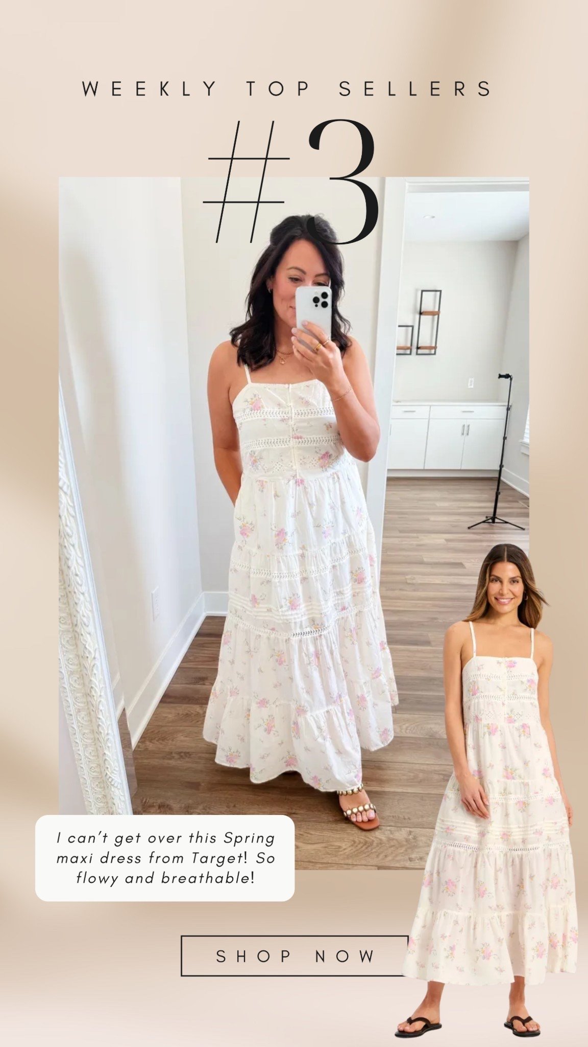 TARGET 🎯 TUESDAY 
 • medium dress
• sandals true to size

#LTKootd #LTKSeasonal #LTKSaleAlert