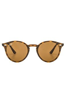 Ray-Ban Round Classic in Tortoise & Brown Classic from Revolve.com | Revolve Clothing (Global)