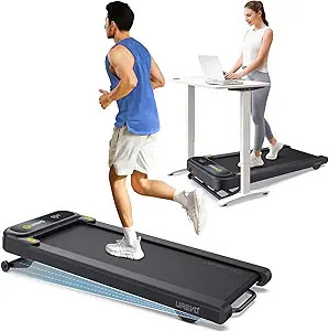 UREVO Foldable Treadmill with Auto Incline, 2.5 HP Under Desk Treadmill, Folding Treadmill for Ho... | Amazon (US)