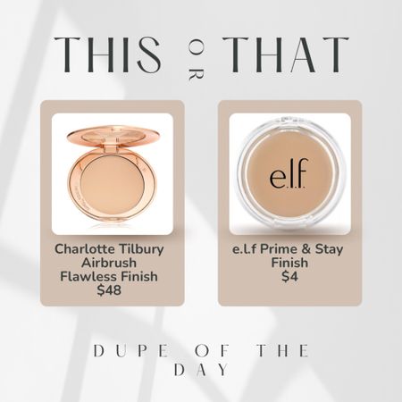 Fabulous Dupe! Charlotte Tilbury vs e.l.f. $48 vs $4

#LTKbeauty #LTKsalealert