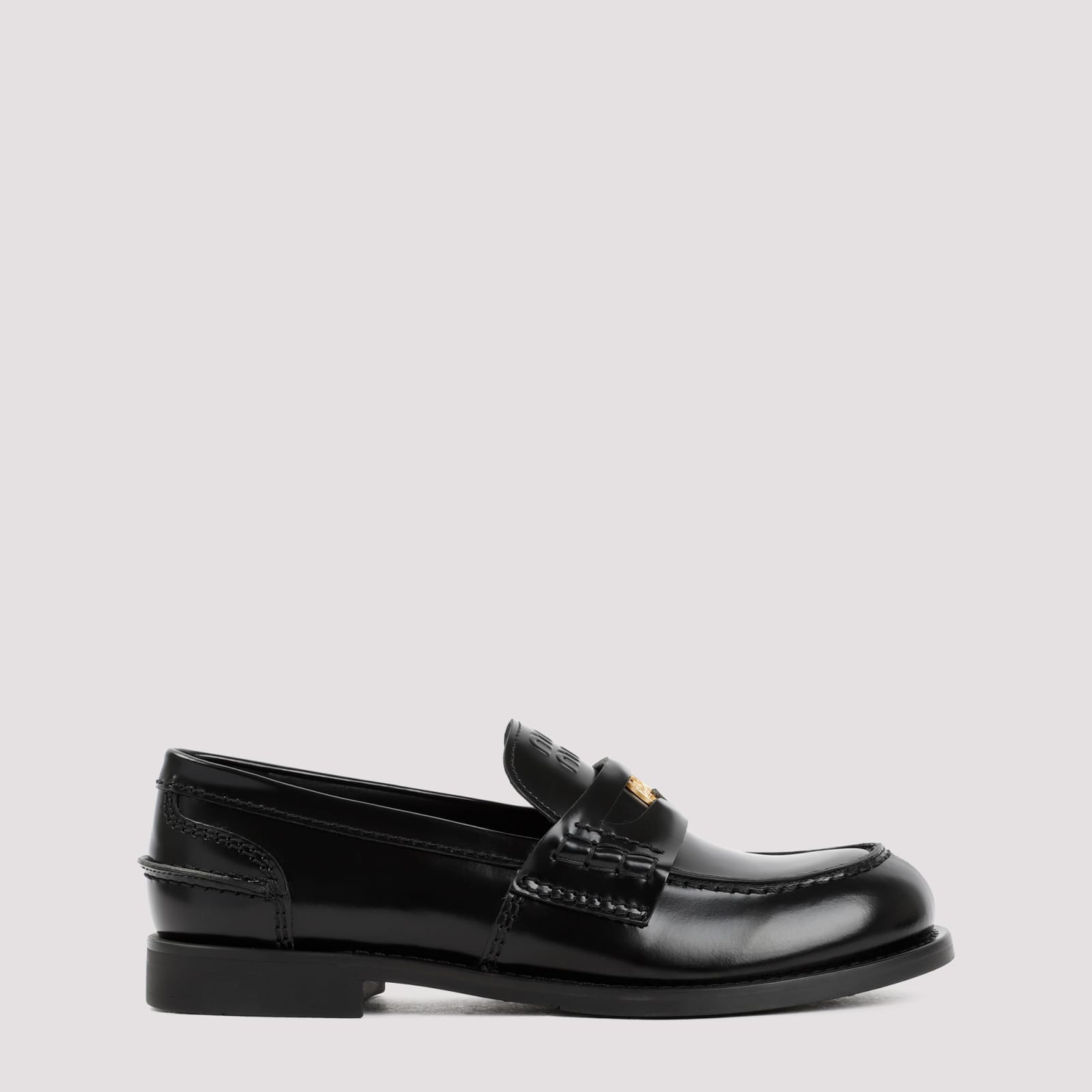 Miu Miu Leather Loafers | Italist.com US