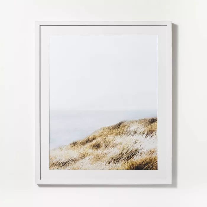 30" x 36" Cold Beach Framed Wall Art - Threshold™ designed with Studio McGee | Target