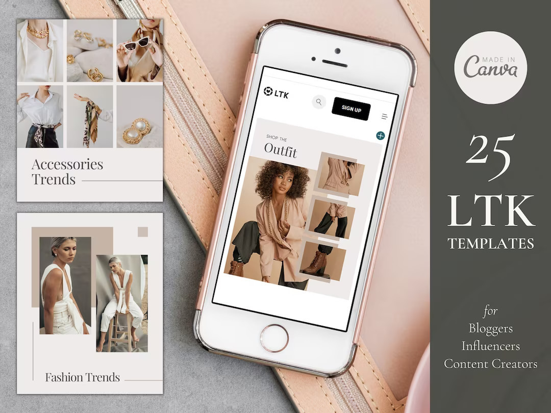 LTK Templates Canva LTK Gift Guide Template LTK Canva - Etsy | Etsy (US)