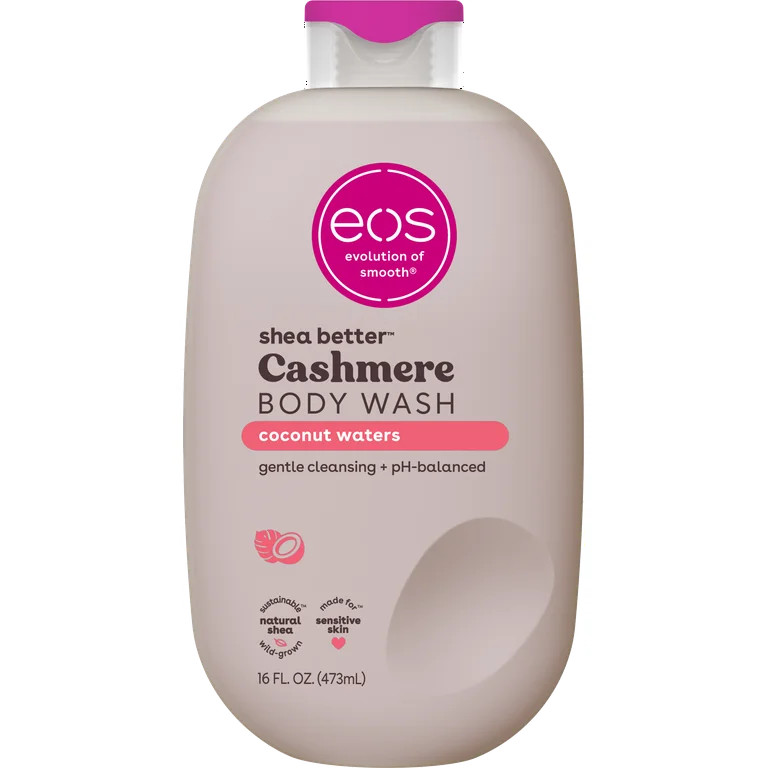 eos Shea Better Cashmere Body Wash - Coconut Waters | 16 oz. | Walmart (US)