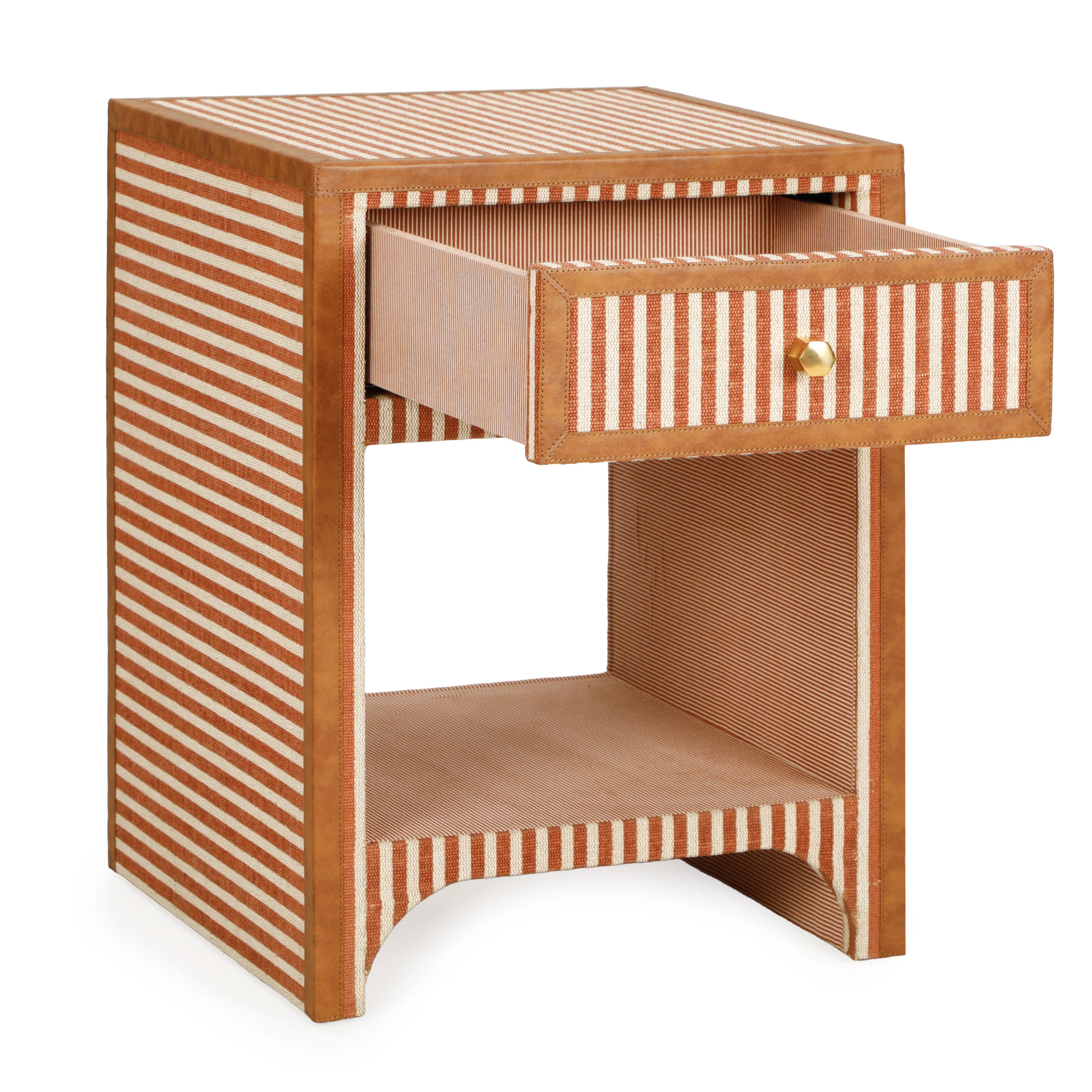 Latitude Run® Kora Cotton Jute Designer Nightstand | Wayfair | Wayfair North America