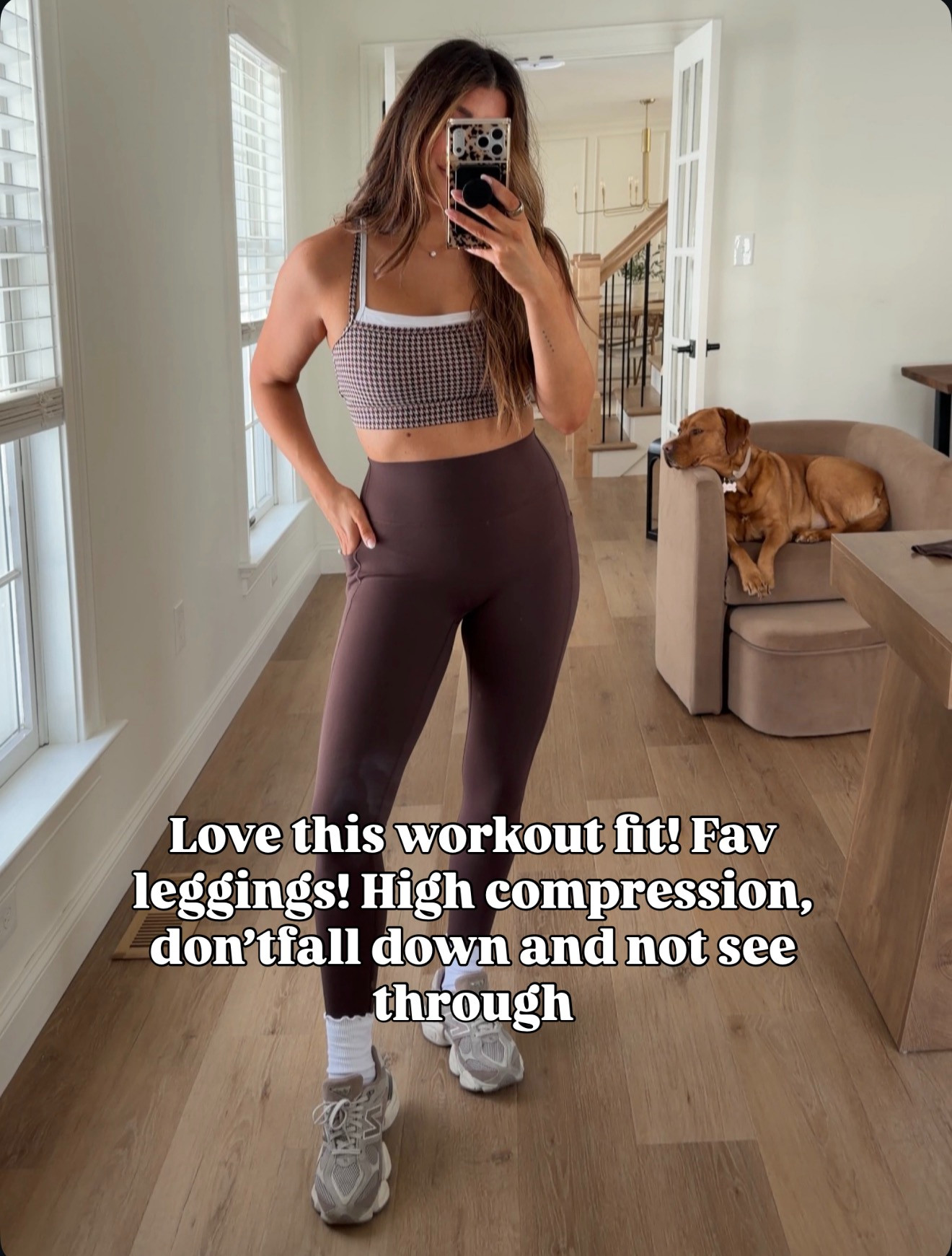 Favorite athletic wear! Leggings outfit. Size down half size in sneakers 

 #LTKfitnessgoals #LTKSeasonal #LTKActive