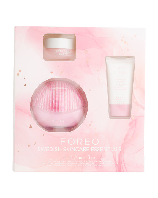 3pc Luna Mini Set With Cleansing Foam And Balm | TJ Maxx