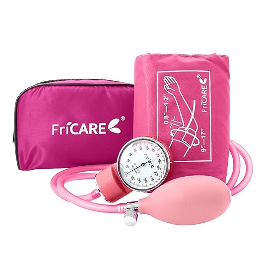 FriCARE Manual Blood Pressure Cuff for Nursing Students, Aneroid Sphygmomanometer for BP Monitori... | Amazon (US)
