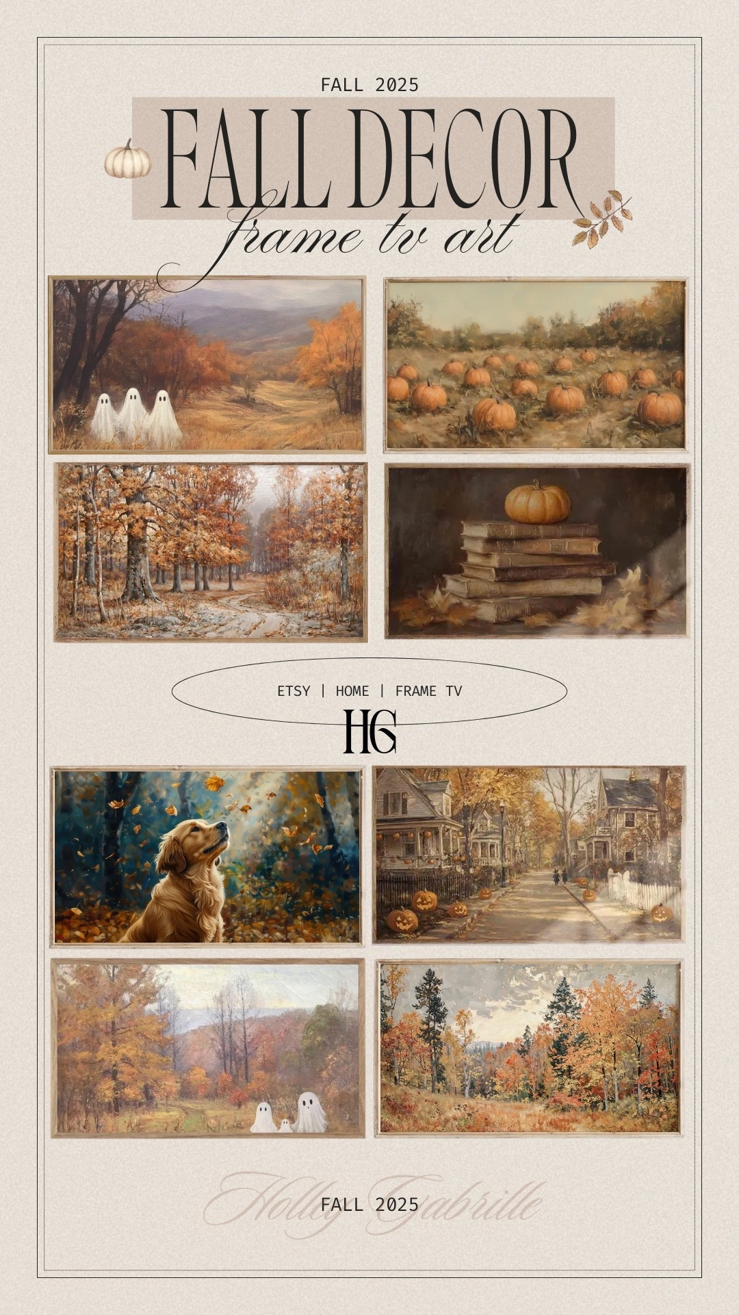 One of my FAVE easy & quick ways to add touches of fall to the home - Etsy frame tv art! SOOOO many options for whatever your vibe is🍂🎃👻 rounded up some of my top faves! 

Fall decor / cozy home / Samsung frame tv / autumn / art / downloads / small shop / neutrals / florals /
Holley Gabrielle 

#LTKSeasonal #LTKHome #LTKFindsUnder50
