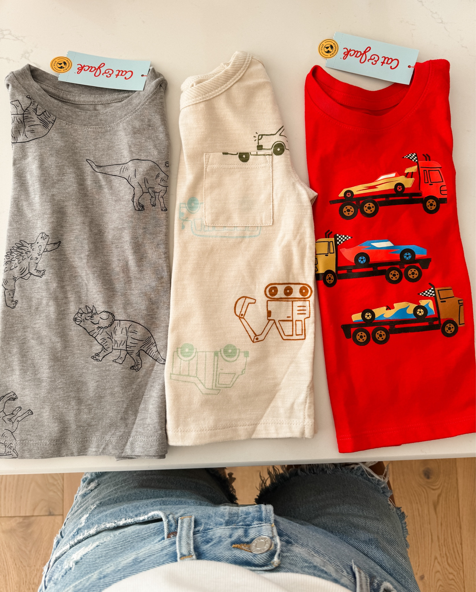 Target has some really cute long sleeve graphic tees for toddler boys. Lots of trucks, cars and dinos. $6-$10!! 

#LTKBacktoSchool #LTKKids
