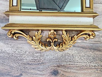 Vintage Syroco Ornate Baroque Rococo Style  Gold Wall Mirror #2010 | 36x17  | eBay | eBay US