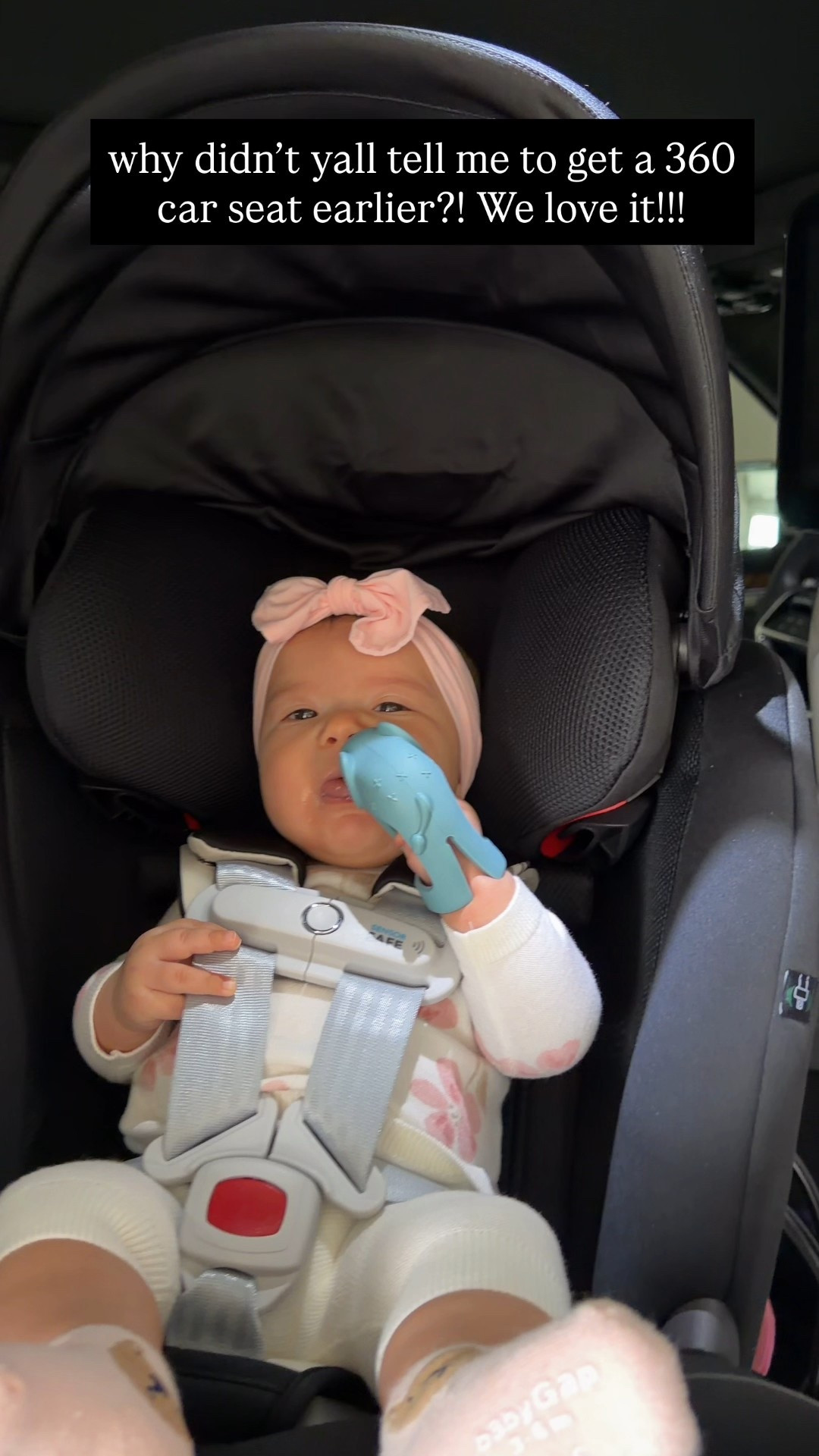 Car seat, outfit and favorite teether!! We LOVE this car seat already!!! 

360 car seat 
Baby 
Baby registry 
Teether 
Baby outfit 


#LTKBaby #LTKBump #LTKKids