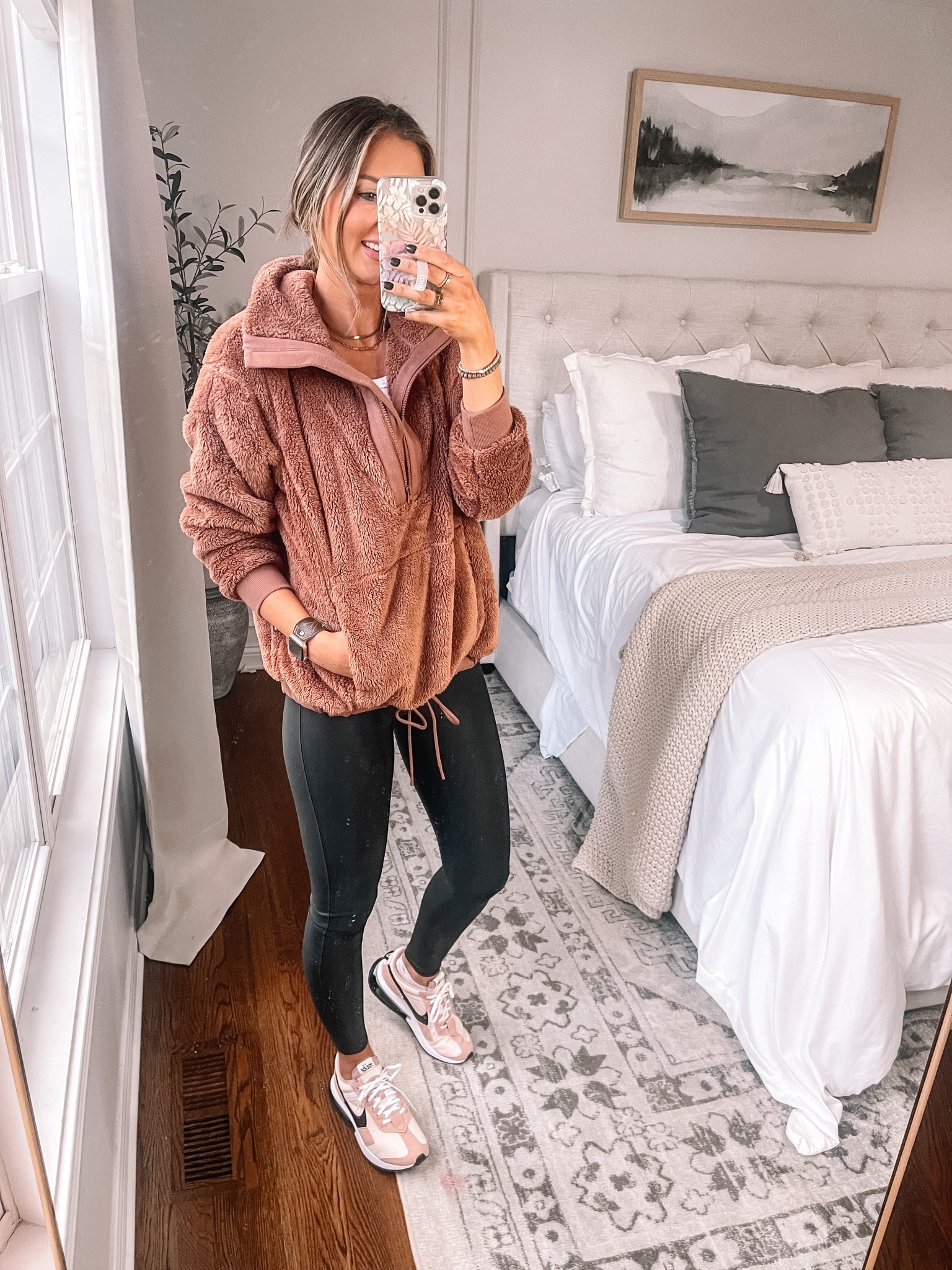 Cozy fall outfit idea

Pullover tts small
Spanx leggings size up one
Sneakers tts

Code OLIVIA10 for bracelets
Code Olivia for watch band


#LTKstyletip #LTKSeasonal #LTKunder50