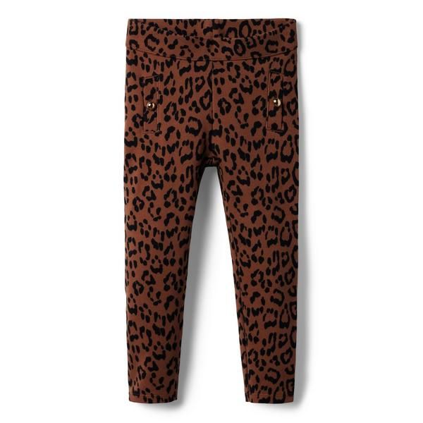 Leopard Ponte Pant | Janie and Jack