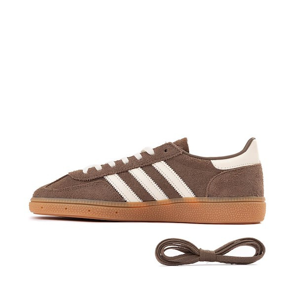 Womens adidas Handball Spezial Athletic Shoe - Earth Strata / Off White / Gum | Journeys