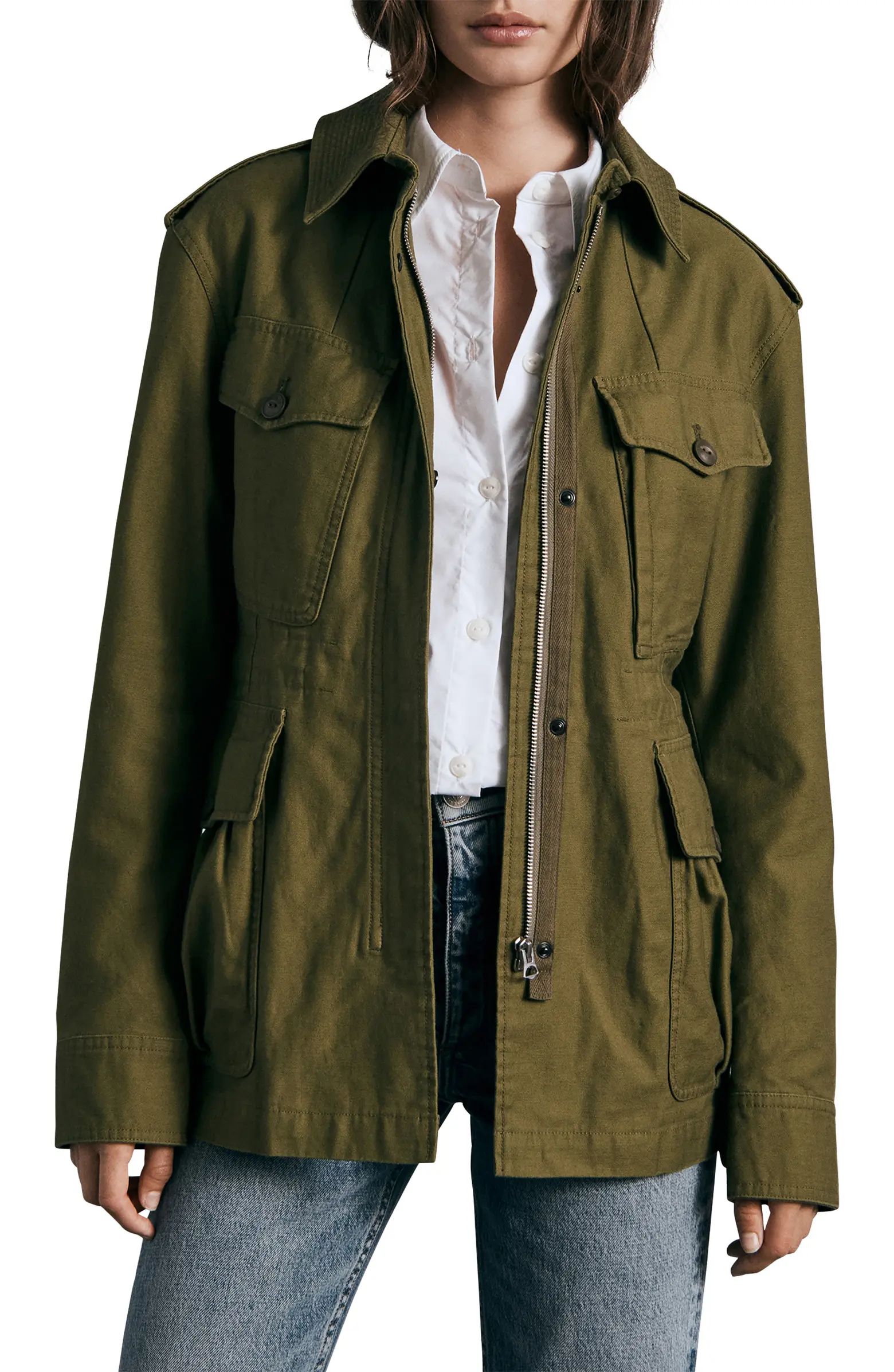 ICONS Lorenz Cotton Military Jacket | Nordstrom