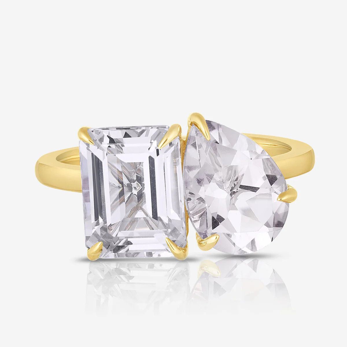 Ready-to-Ship Toi et Moi Gemstone Ring | Ring Concierge