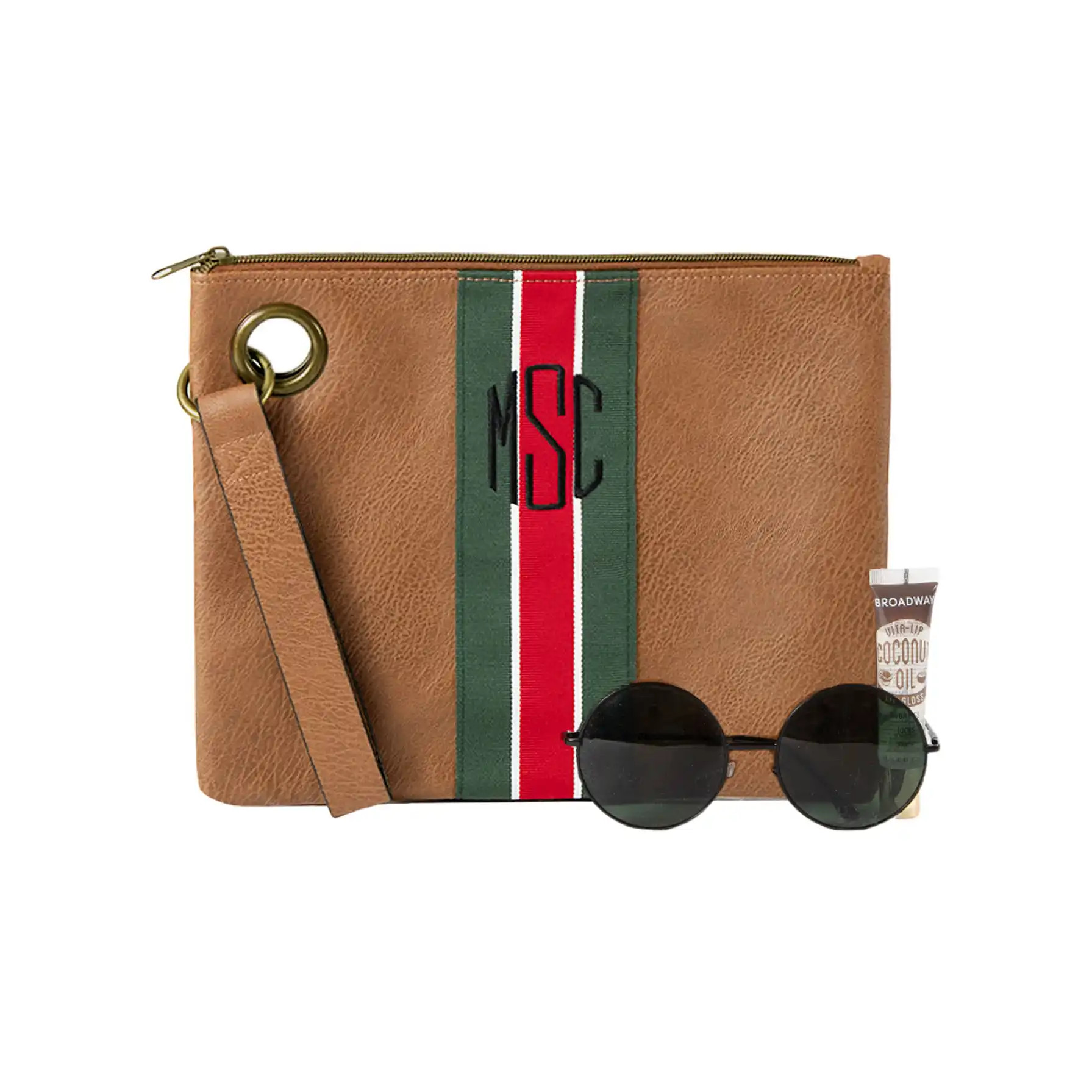 Monogrammed Spencer Wristlet | Marleylilly