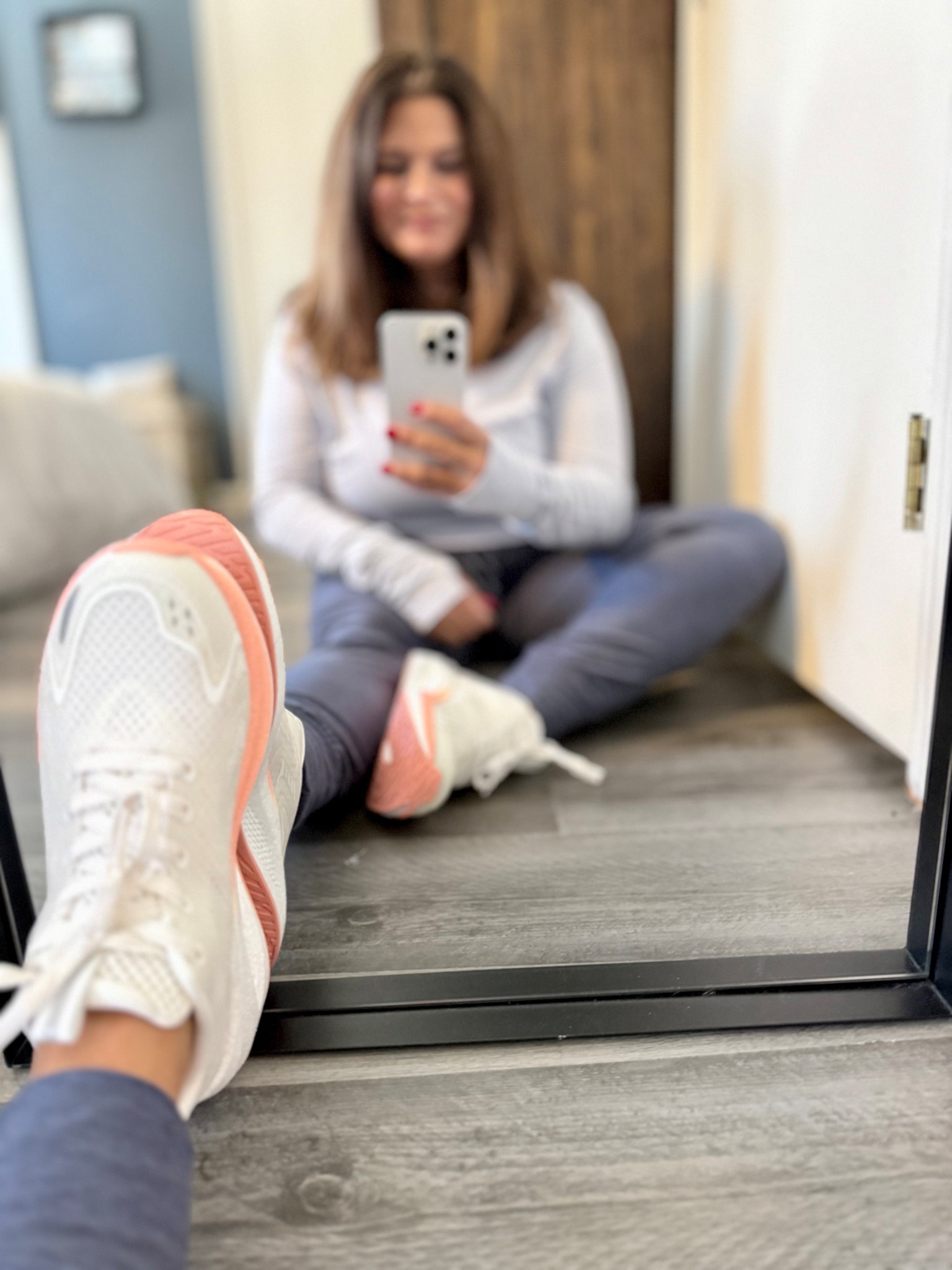 These are my Hoka look-alike sneakers from Nortiv8 

If you love that chunky, cushioned running shoe vibe but don’t want to spend $140+, these are such a solid budget option. Lightweight, comfortable, and great for walks, workouts, or just everyday mom life. I love this neutral with the peach detail.

They go on Lightning Deal pretty often, so if you’ve had the Nortiv8 sneakers in your cart, definitely keep an eye on the price 👀



#LTKgrwm #LTKActive #LTKfitnessgoals