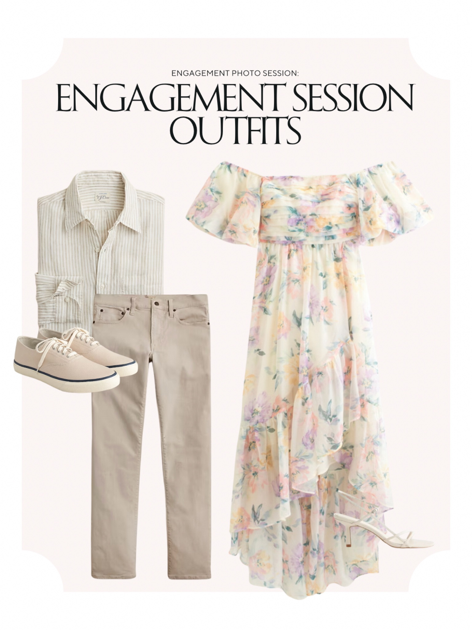 Spring outfits for him and her perfect for engagement photos! 

#LTKSaleAlert #LTKStyleTip #LTKMostLoved