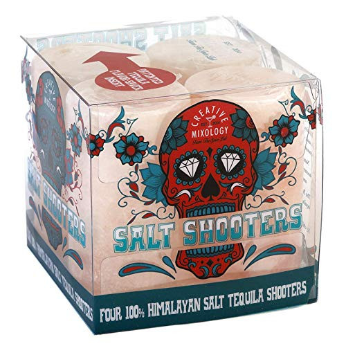 The Spice Lab Pink Himalayan Salt Tequila Shot Glasses - Just Pour, Shoot and Bite a Lime - Naturally Anti-Bacterial – The Perfect Tequila Shot Glass for your Bar- 4 Pack | Amazon (US)