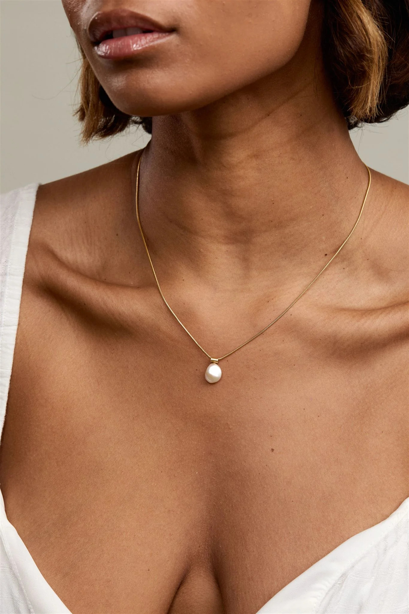 Nathalie Necklace | Set & Stones